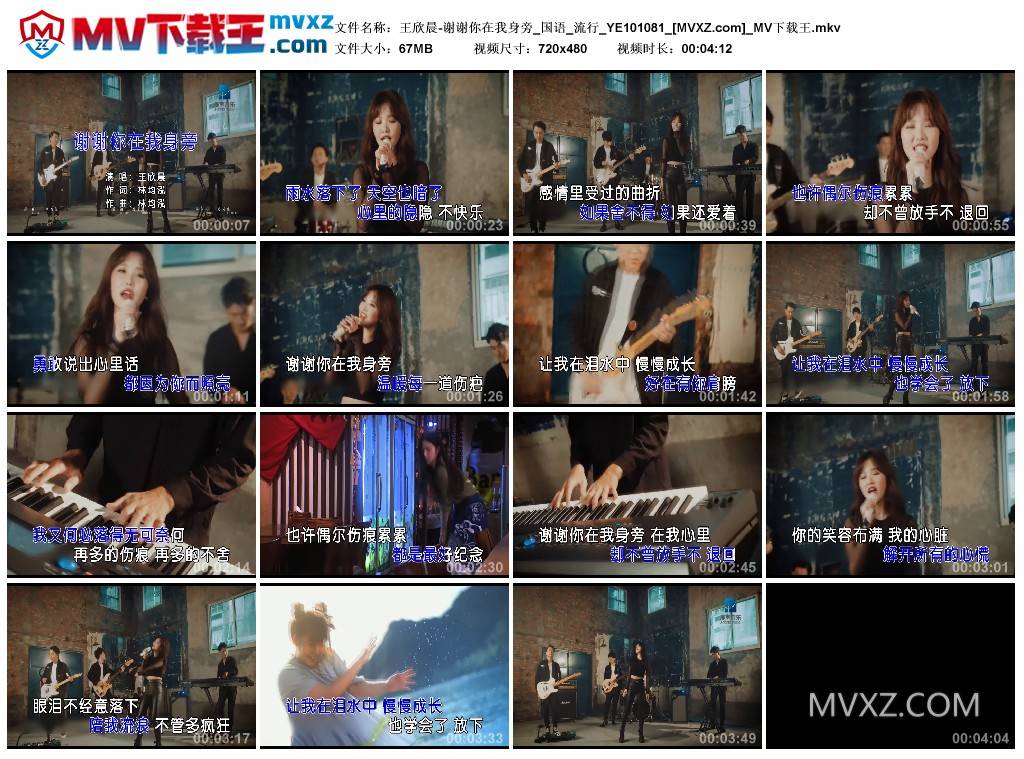 王欣晨-谢谢你在我身旁_国语_流行_YE101081